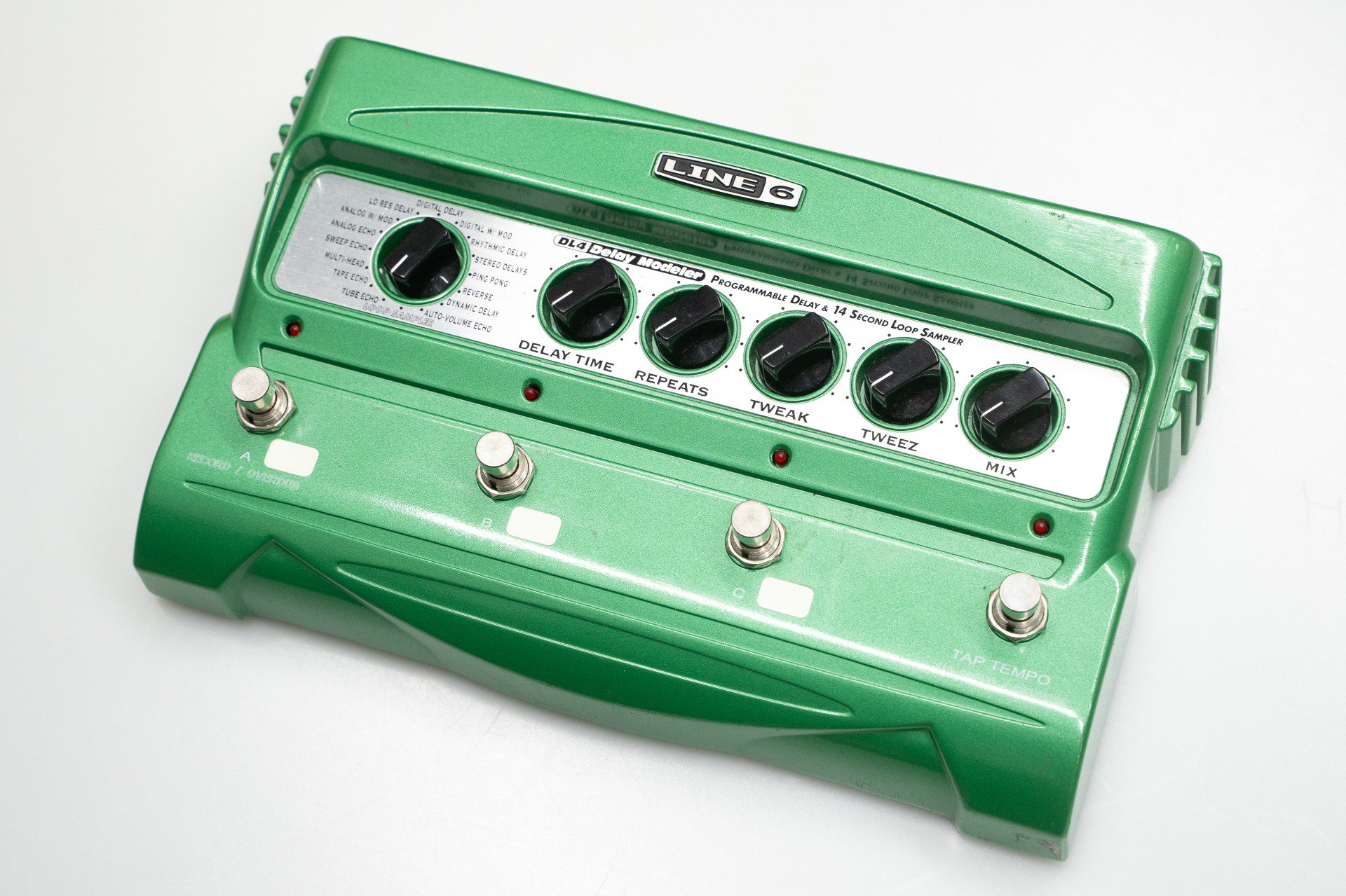 Line6 / DL4 Delay Modeler / Stomp Box SERIES waxx mod.