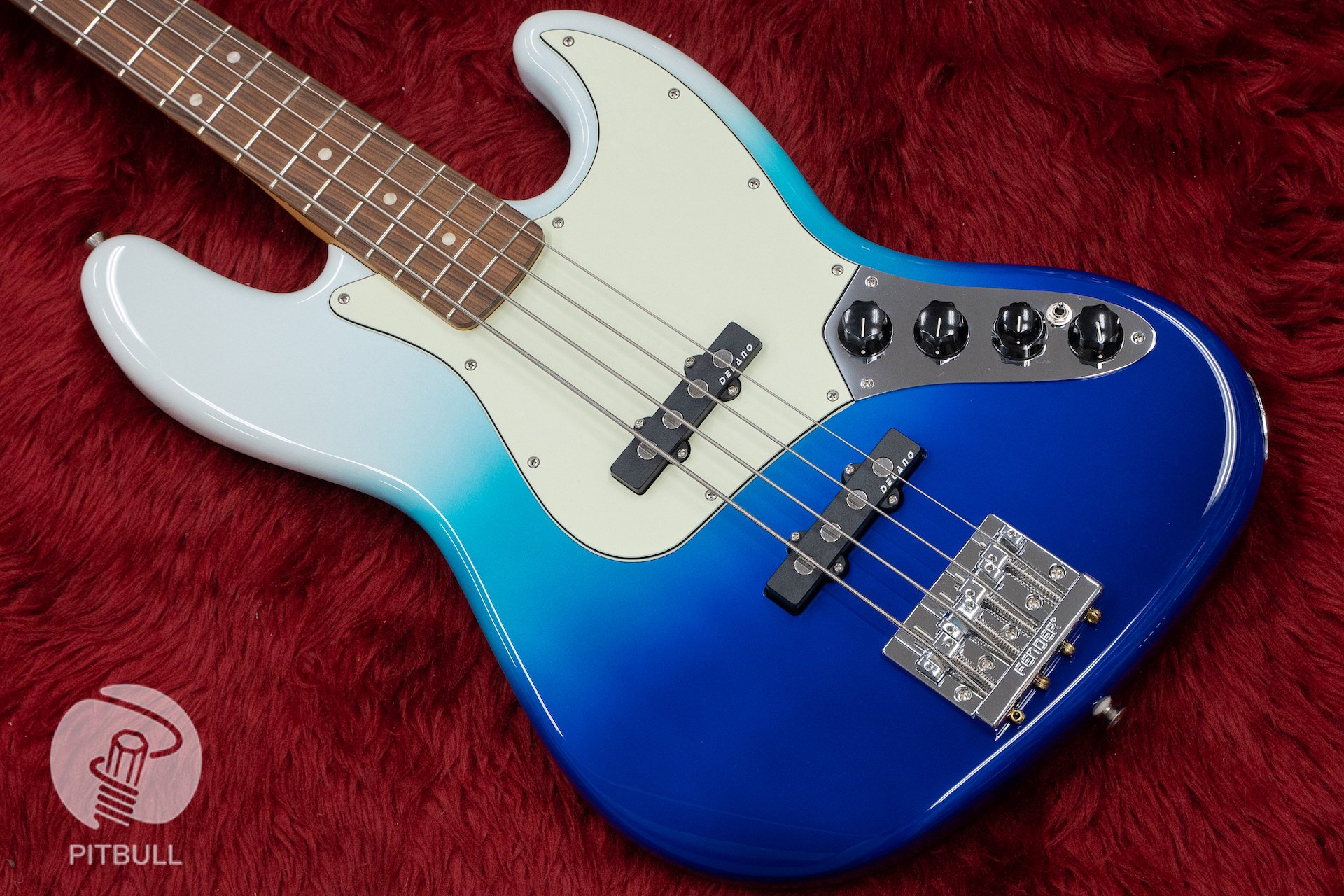 Fender MEX / PLAYER PLUS JAZZ BASS Belair Blue