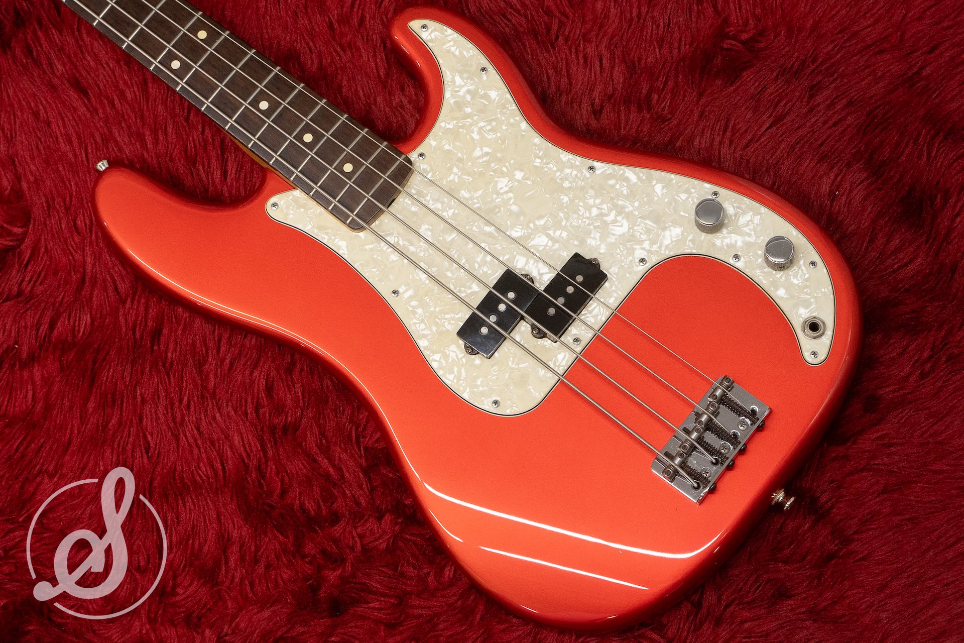 Fender / American Series Precision Bass hot rod red