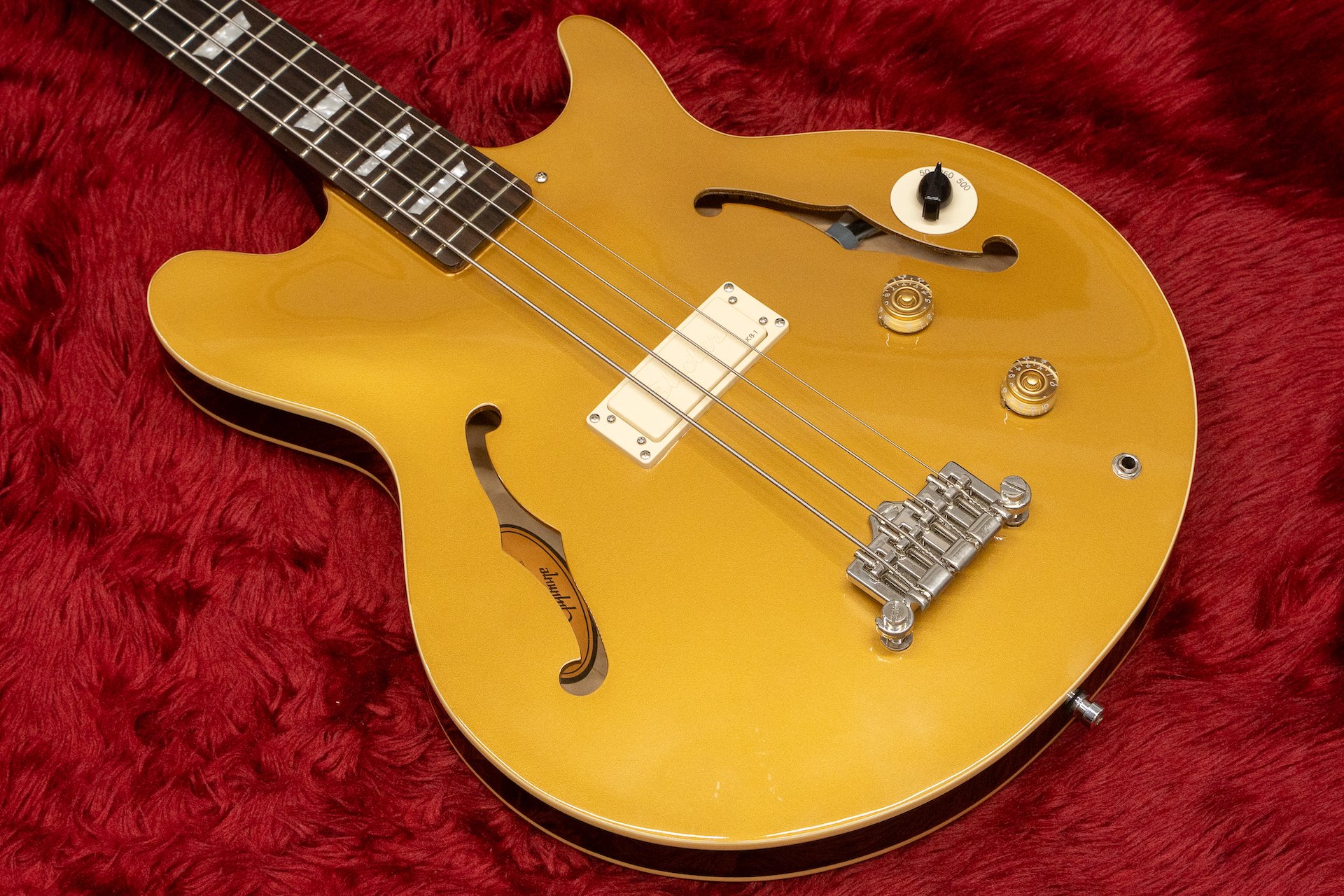 Epiphone / Jack Casady Bass Gold Metallic