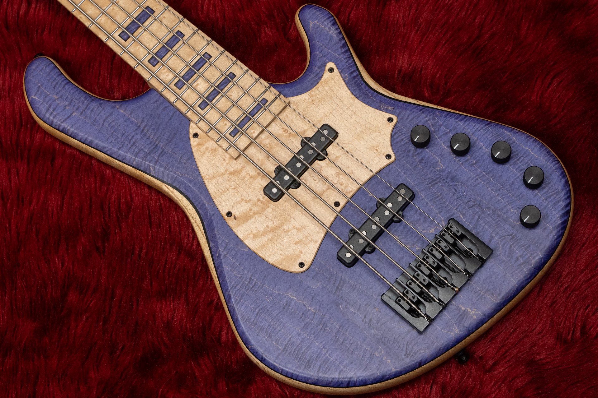 Adamovic  / Soul 5st Premium grade flame maple / Purple stabilized 3.795kg（アダモビッチ）