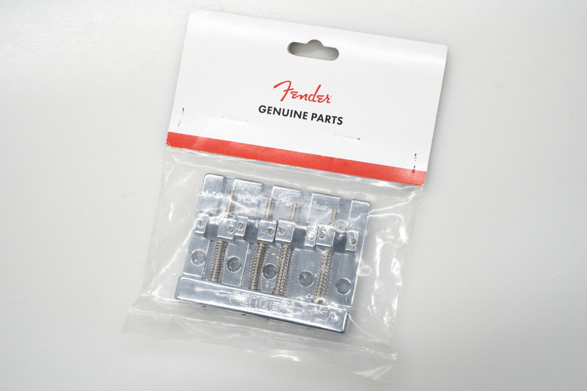 Fender  / HiMass 4-String Bass Bridge Assembly Zinc Saddles Chrome