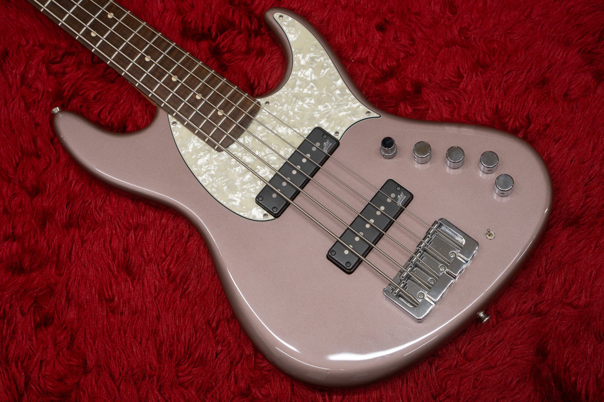 Miura Guitars USA / MB-2 5st Burgundy 4.215kg